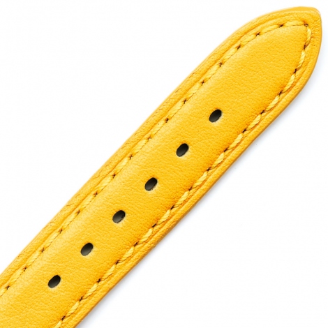 Bracelet Montre Vachette jaune
