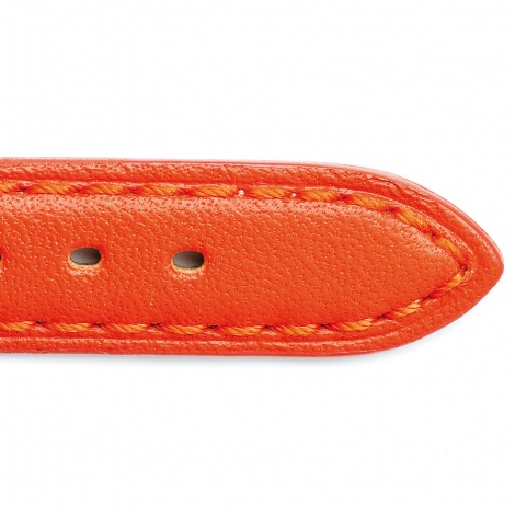 Bracelet Montre Vachette  Orange