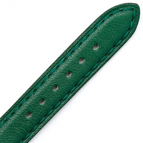 Bracelet Montre Vachette Vert fonc