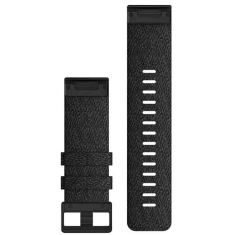 Bracelet QuickFit 26 mm - Nylon Noir - Garmin