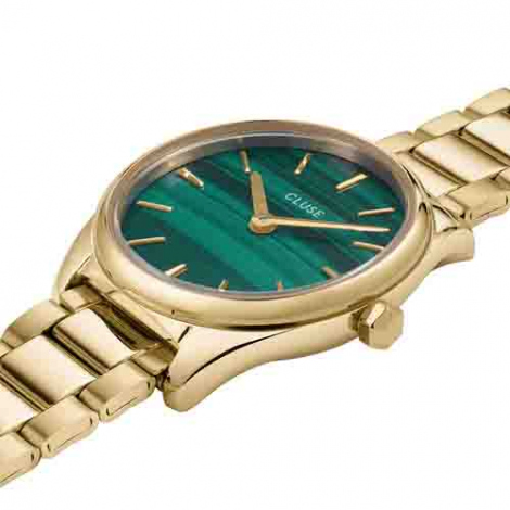 Cluse Froce Mini Steel - Green & Gold
