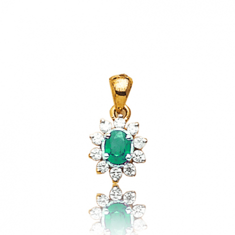 Pendentif �meraude