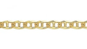 Bracelet en or maille Marine