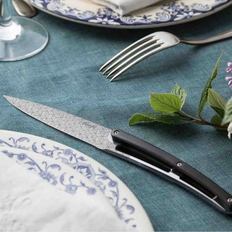 6 couteaux de table Deejo Ebne / Gomtrie