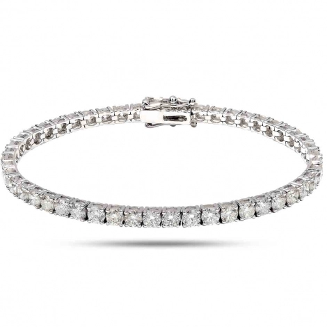 Bracelet Rivire de diamants - 49 pierres