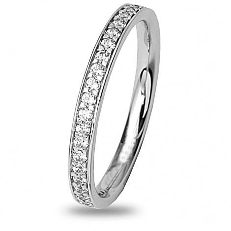 Alliance diamant tour complet serti grains 0.50 ct