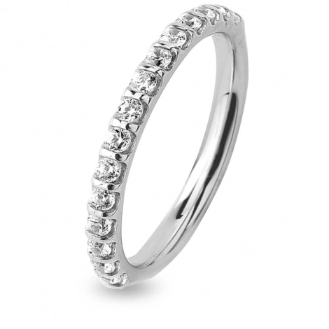 Alliance Diamants serti Barrette