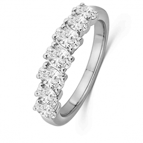 Alliance diamants taille Ovale