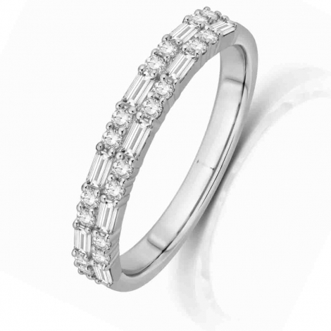 Alliance diapmants Taille Baguette et Rond