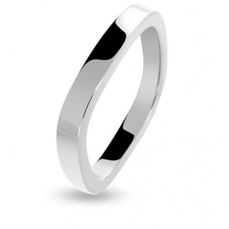 Alliance en platine Saint Peres 3 mm