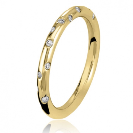 Alliance fil rond 0.21 ct