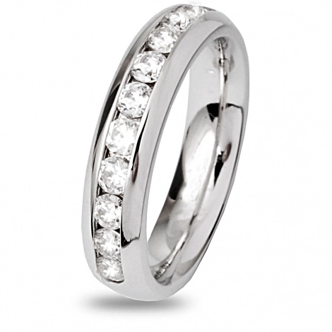 Alliance platine demi-tour rail bomb fifty 0.75ct