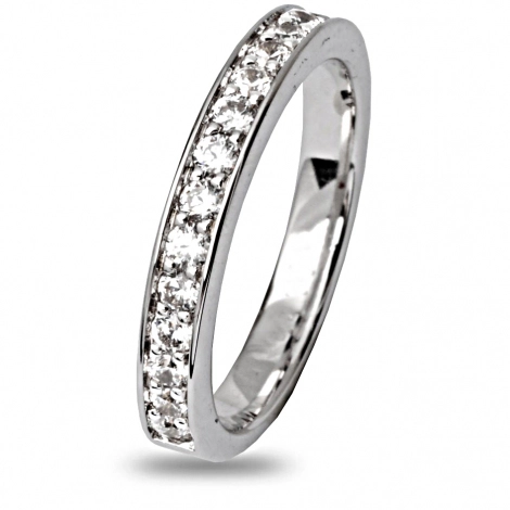 Alliance platine demi-tour rail grain fifty 0.50ct