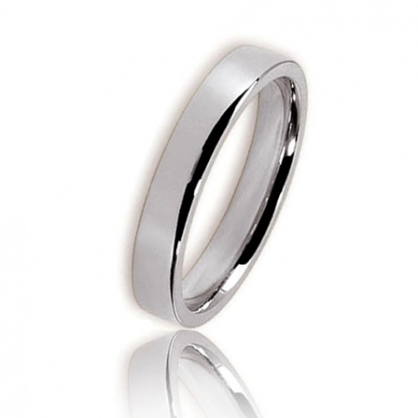 Alliance Superbe en platine large de 3.5mm