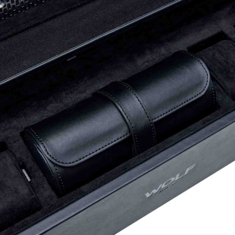 Armoire Remontoir Montre AXIS 16 Piece Watch Winder Cabinet - Gris Noir