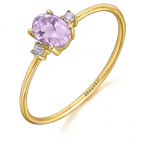 Bague Amthyste et Diamants
