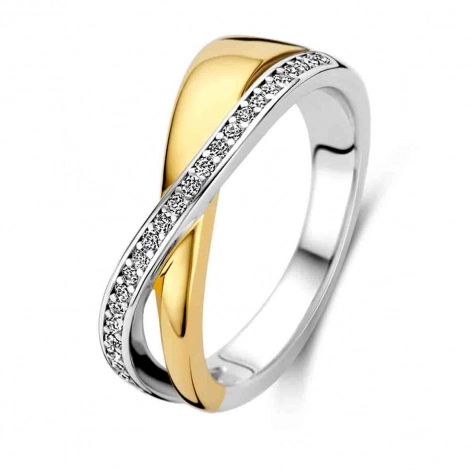 Bague argent sertie de Zirconium  - Naiomy Silver