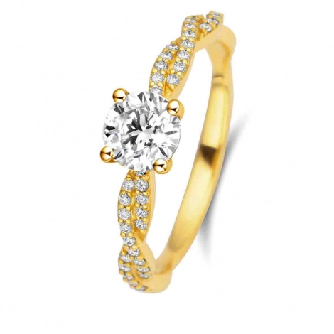 Bague Bague Solitaire Twist 0.70 ct