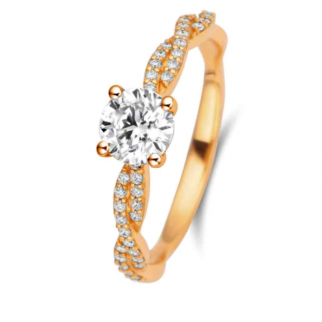 Bague Bague Solitaire Twist 0.70 ct
