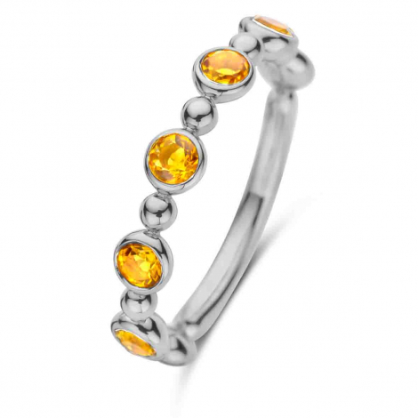 Bague Citrine Orange- One More