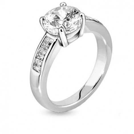Bague de fianailles 0.75ct