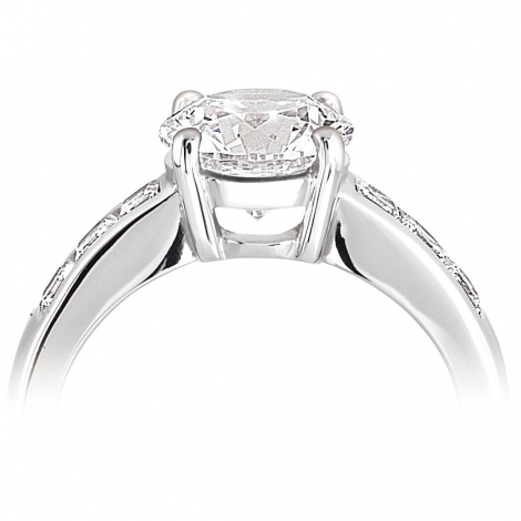 Bague de fianailles 0.75ct