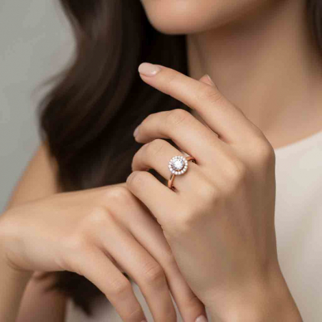 Bague de Fianailles Accompagne