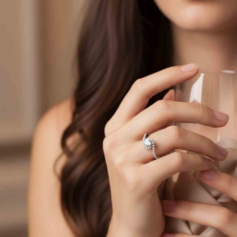 Bague de Fianailles accompagnes