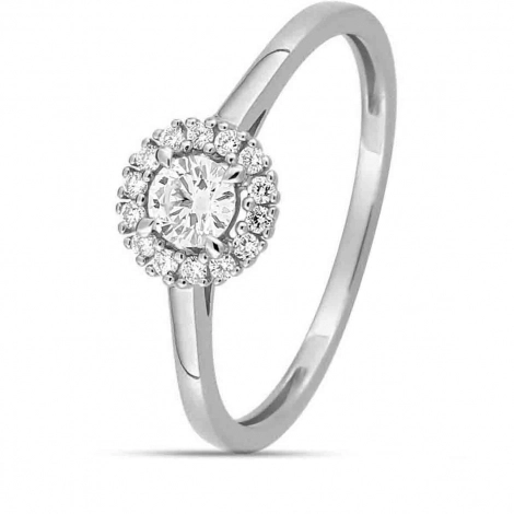 Bague de fianailles - Diamant de Laboratoire