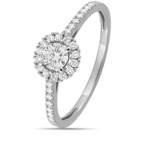 Bague de fianailles - Diamant de Laboratoire