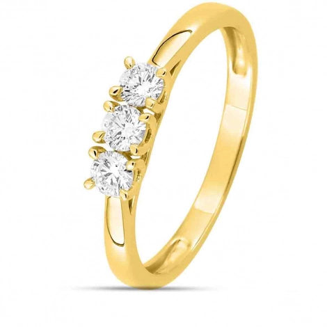 Bague de fianailles - Diamant de Laboratoire