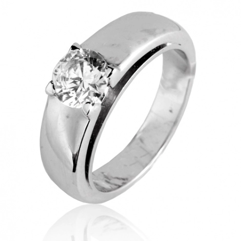 Bague de fianailles en diamant