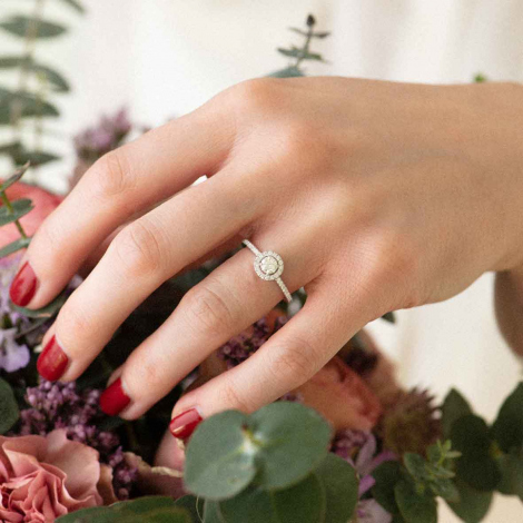 Bague de fianailles One More