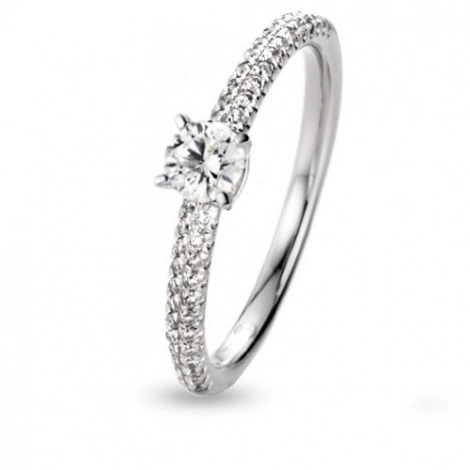 Bague de fianailles solitaire 