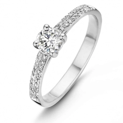 Bague Diamant accompagne B*Diamond 0.40 carat