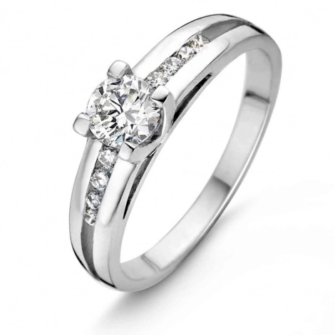 Bague Diamant accompagne B*Diamond 0.51 carat