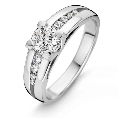 Bague Diamant accompagne B*Diamond 0.70 carat