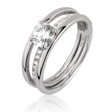 Bague diamant femme