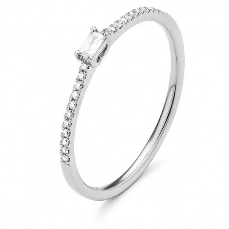 Bague Diamant Emeraude