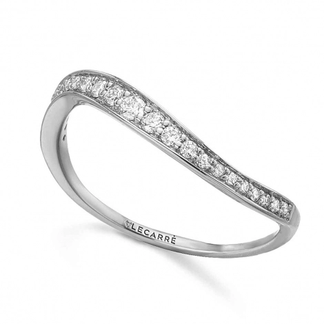 Bague diamants 0.21 ct