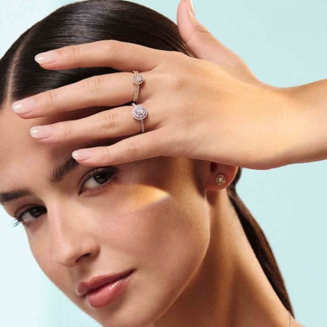 Bague diamants