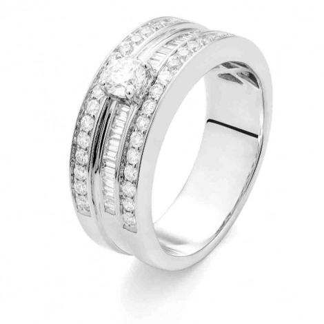 Bague diamants