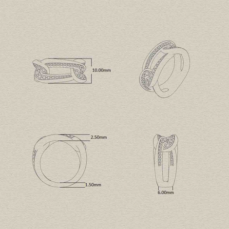 Bague Diamants