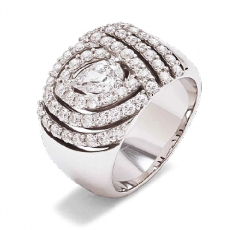 Bague Diamants Poire