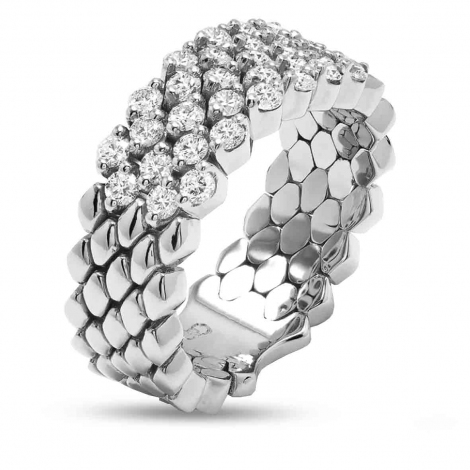 Bague Diamants Maille