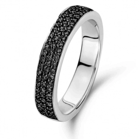  Bague Diamants Noirs One More