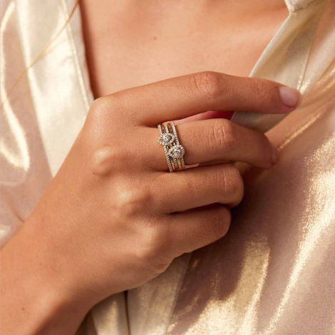 Bague diamants One More