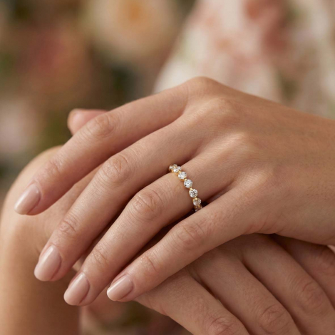 Bague diamants One More