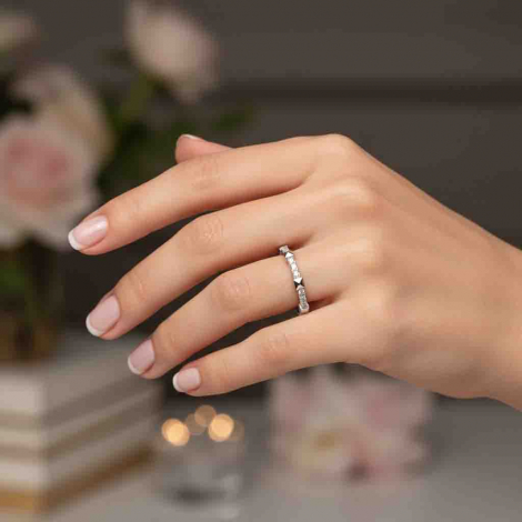 (Bague diamants One More