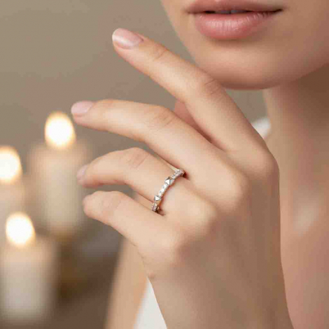 (Bague diamants One More